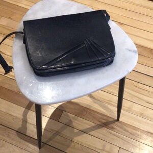 Bally Blue Leather Shoulder Bag